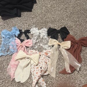 Altar'd State Floral and Bow Hair Accessories Set